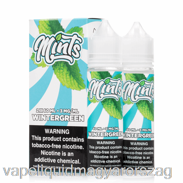 Wintergreen - Mints Vape Co - 120ml 6mg Vape Toll